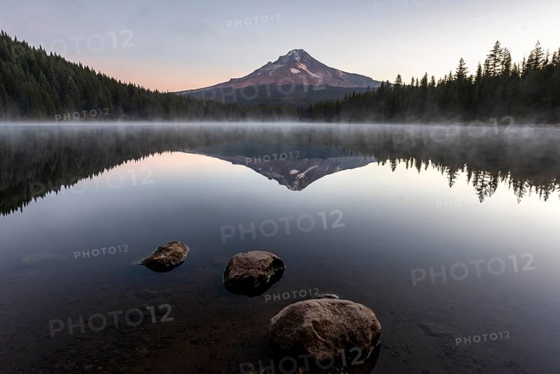 Three stones in the water
