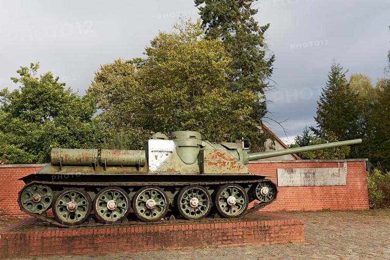 Old Russian tank