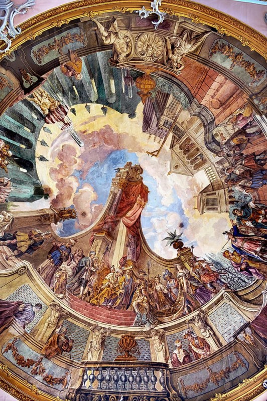 Ceiling fresco