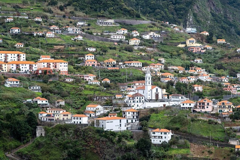 View of Porto da Cruz