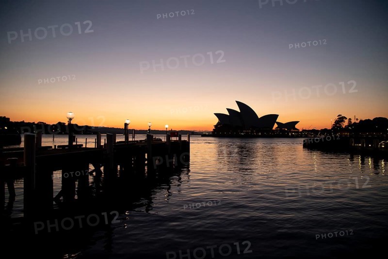 Sydney Opera House at sunrise