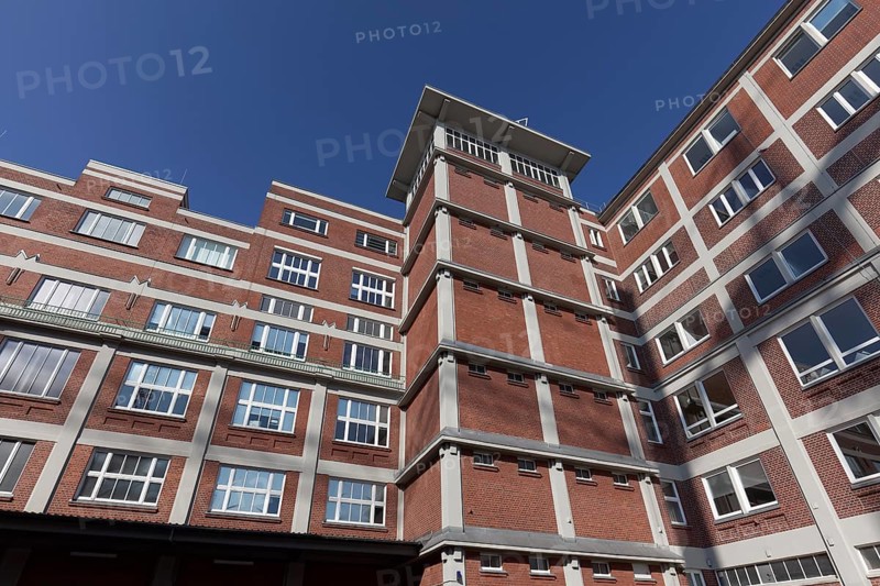 Refurbished buildings of the former Wissoll chocolate factory
