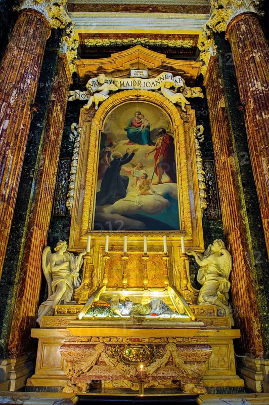 Glass coffin of St. San Giovanni Leonardi