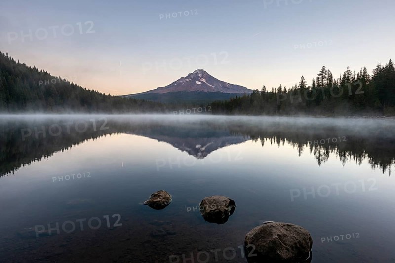 Three stones in the water
