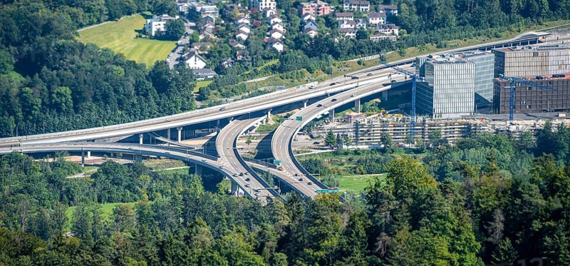 Motorway slip road