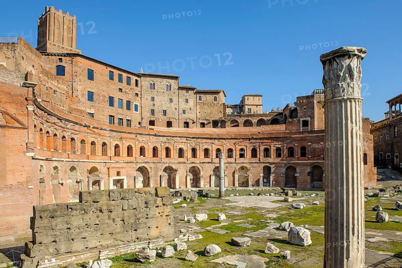 View of Trajan's Form