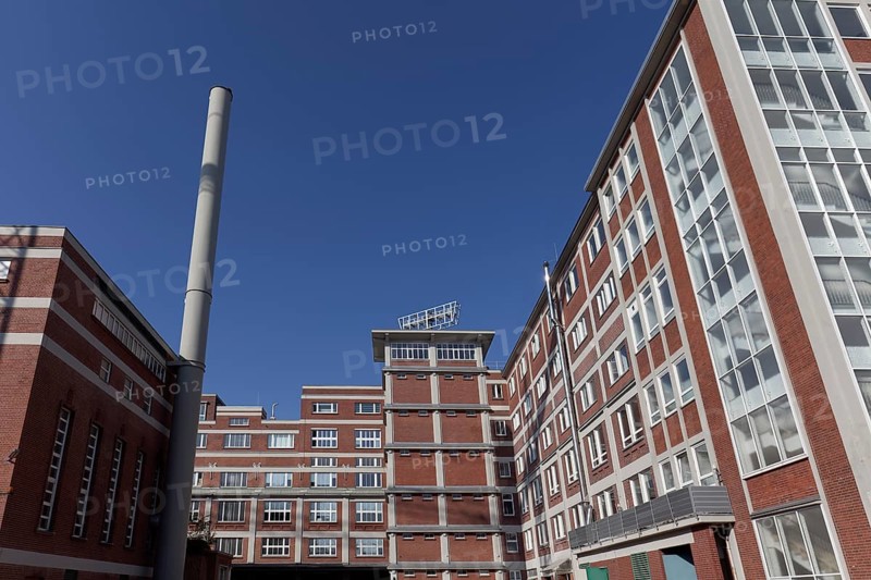Refurbished buildings of the former Wissoll chocolate factory