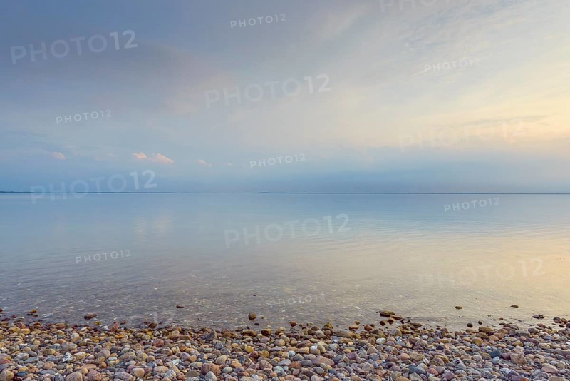 Pepples Beach at the Evening