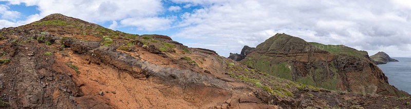Hiking trail and view