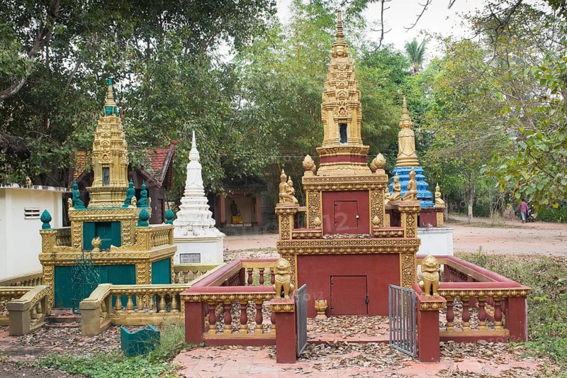 Mausoleums at Angkor Wat