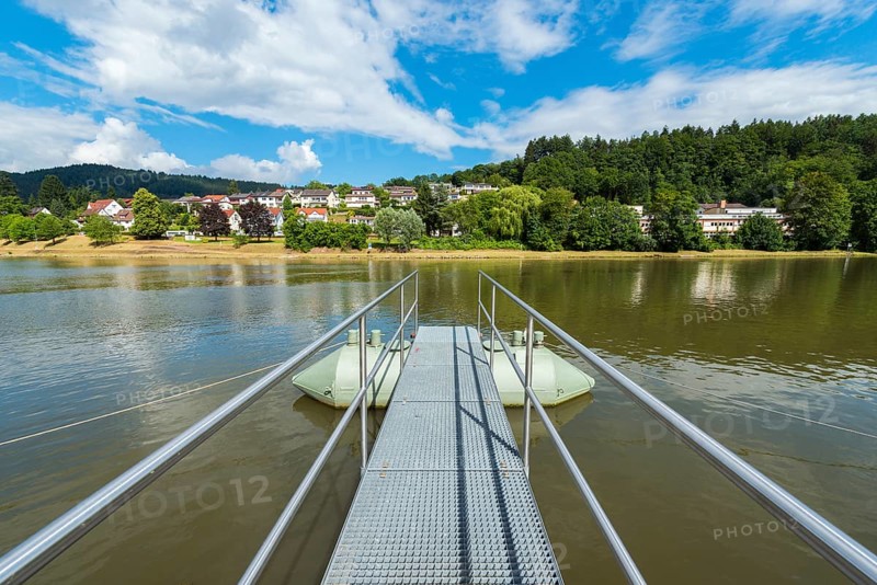 Jetty at River Neckar