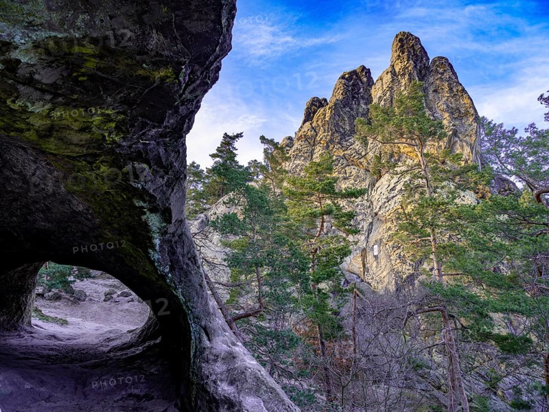 Rock formation Hamburger Wappen