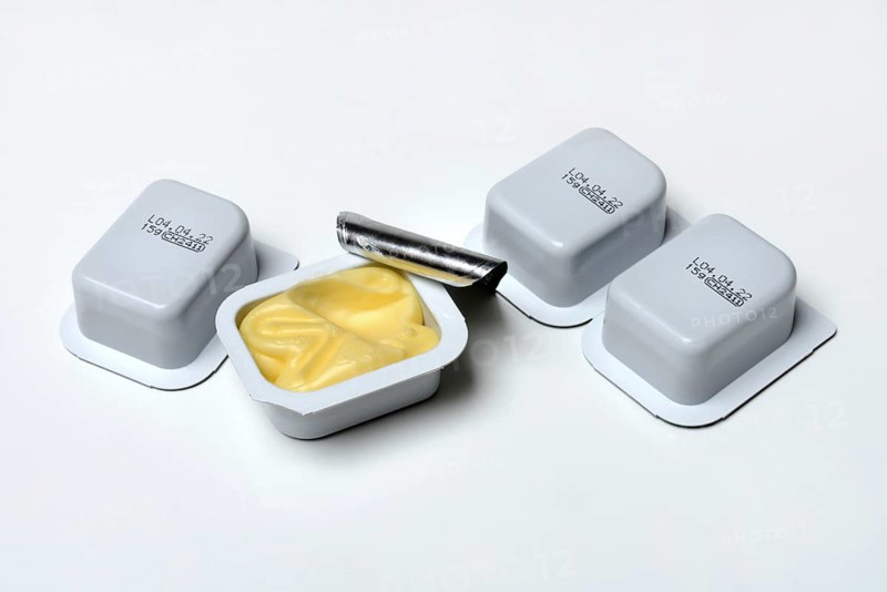 Butter in breakfast portion