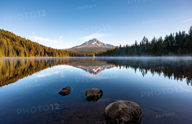 Three stones in the water