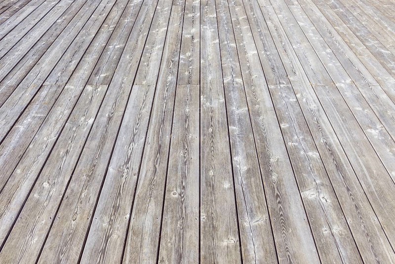 Terraces wooden floor