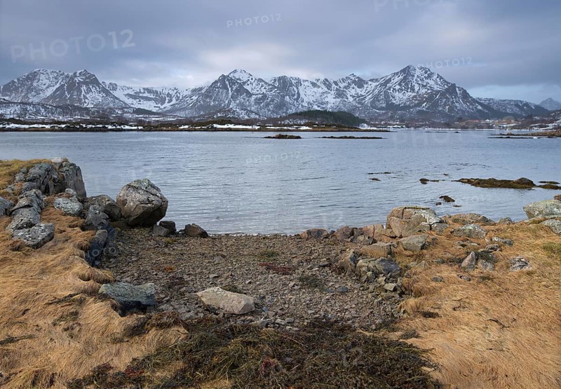 Fjord and mountains in Bo municipality