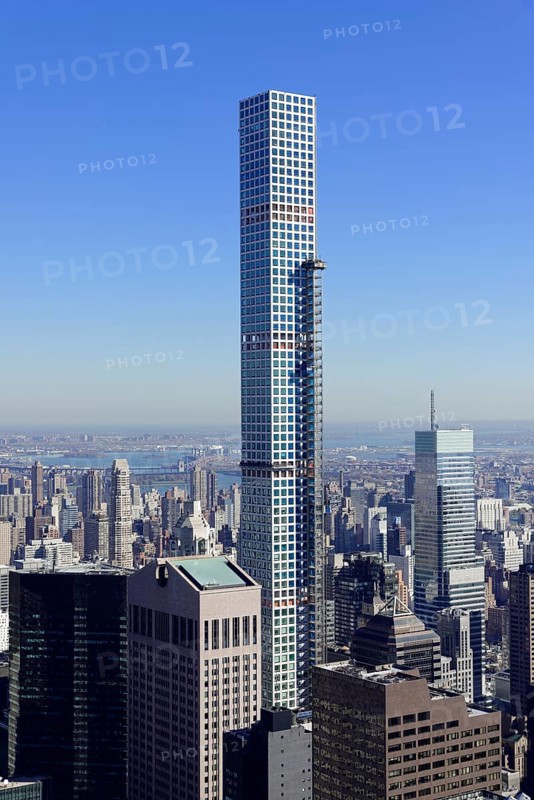 View of Downtown Manhattan and Empire State Building from Rockefeller Center
