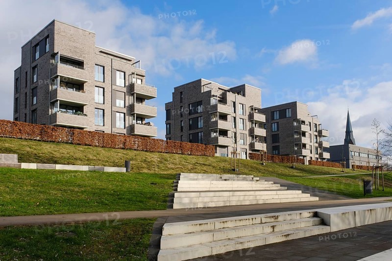 Apartment buildings in the Lippewohnpark