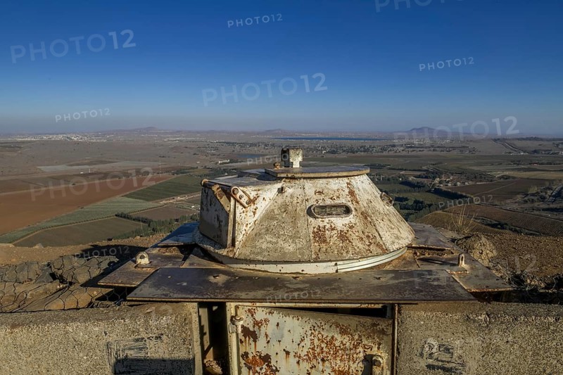 Bunker on the Mount Bental viewpoint