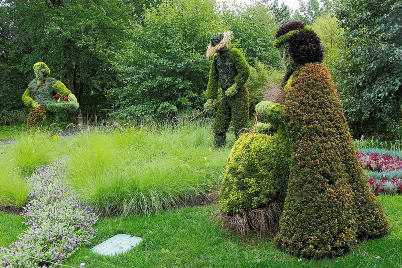 Plant sculptures