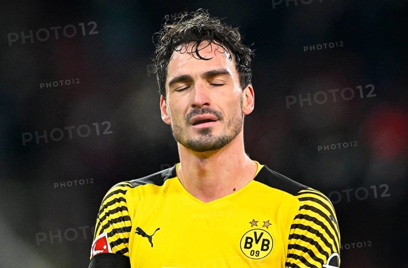 Disappointment for Mats Hummels Borussia Dortmund BVB