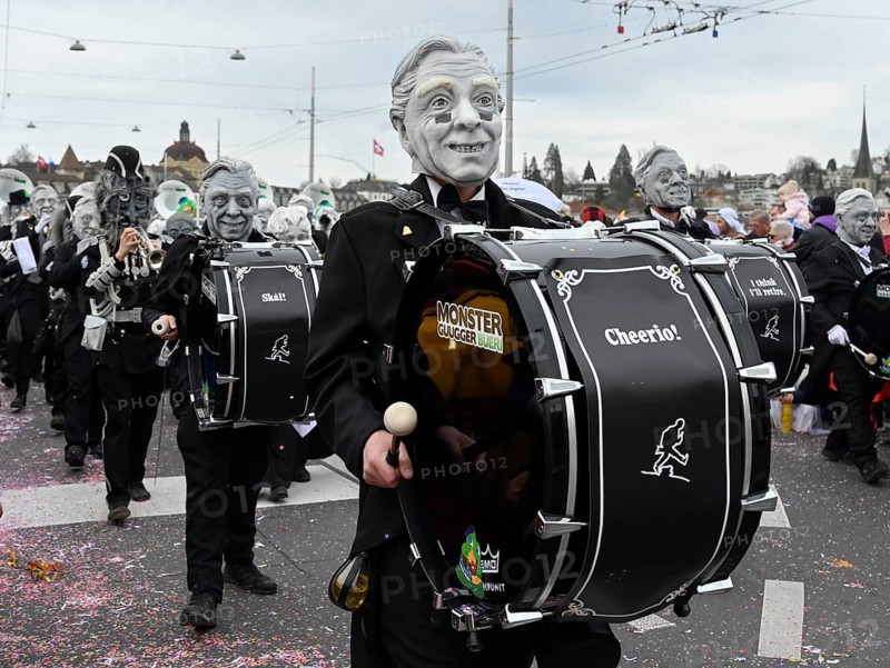 Carnivalists Guggenmusik US President Joe Biden