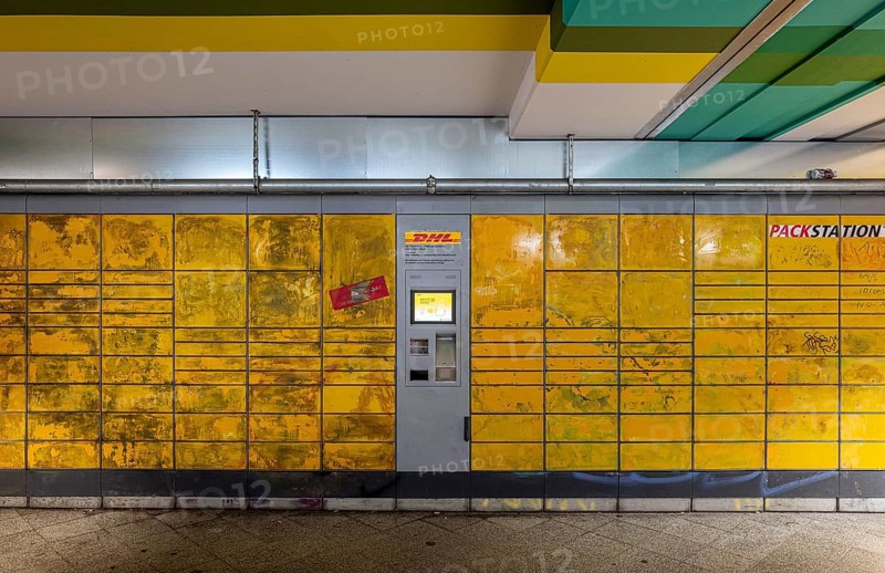 Dirty packing station at Steglitz station