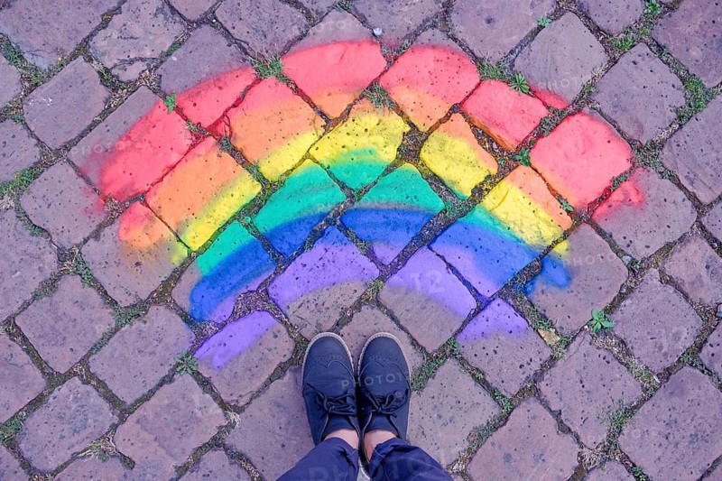 Symbol of LGBTQ pride month celebrates gay