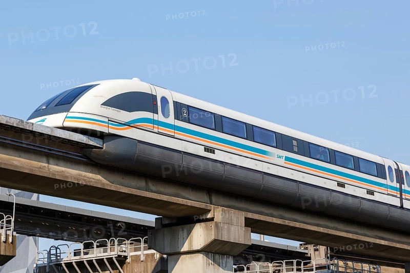 Shanghai Transrapid Maglev maglev train traffic in Shanghai