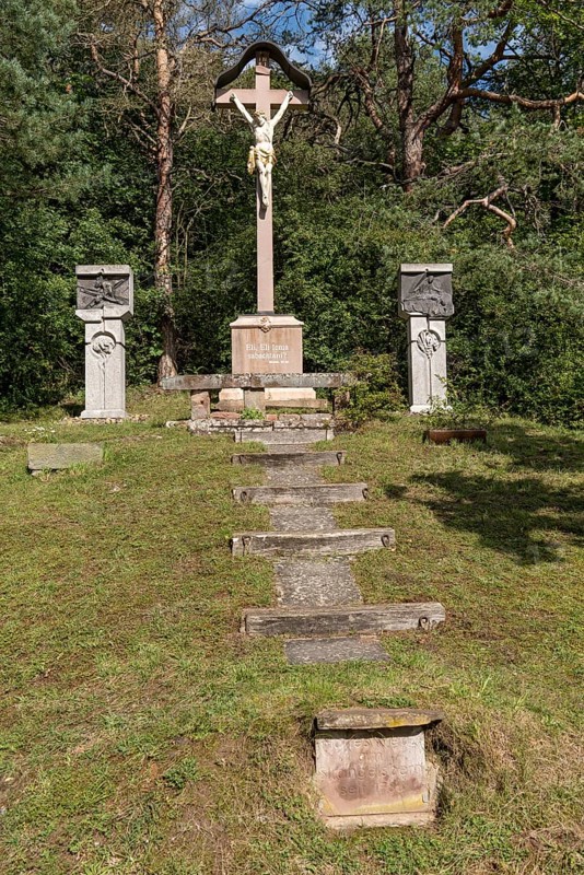 High cross at Strangelsberg