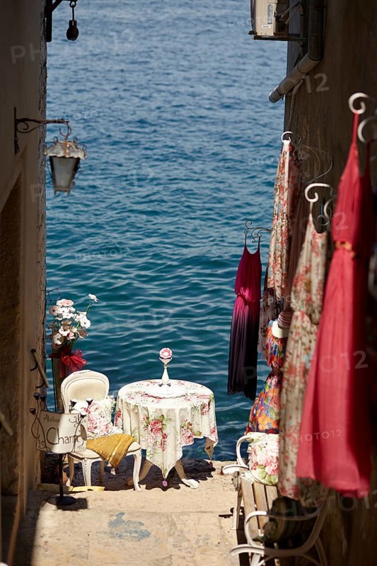 Stone steps in Rovinj