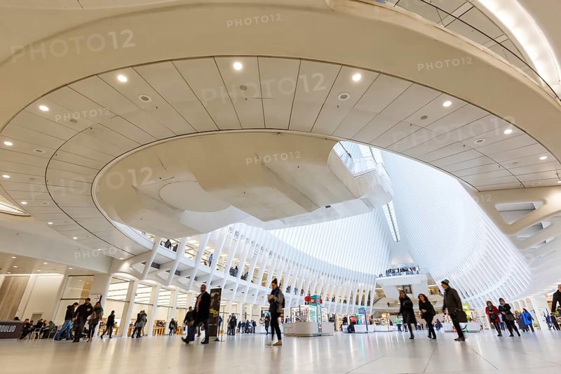 World Trade Center Station Santiago Calatrava Oculus in New York