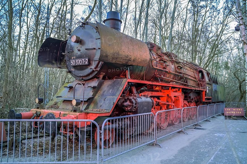 Discarded locomotive class 50