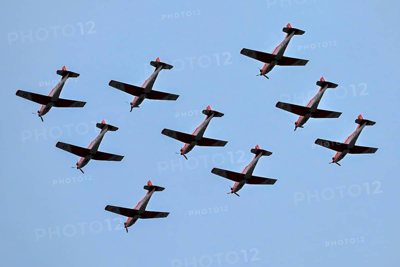Pilatus PC-7 Swiss Air Force aircraft