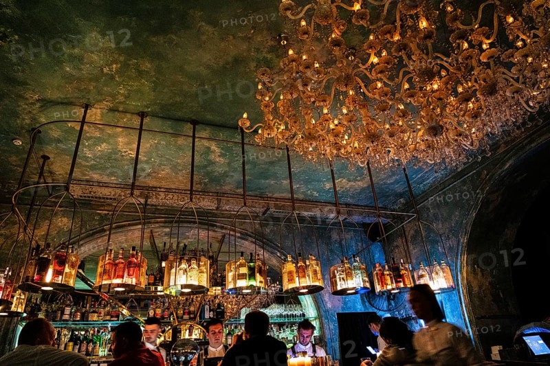 Barbershop and cocktail bar
