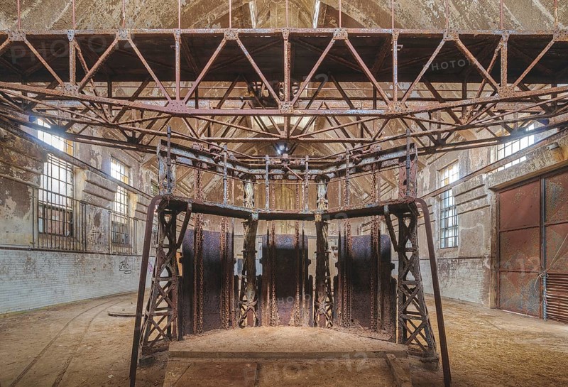 Old sewage pumping station
