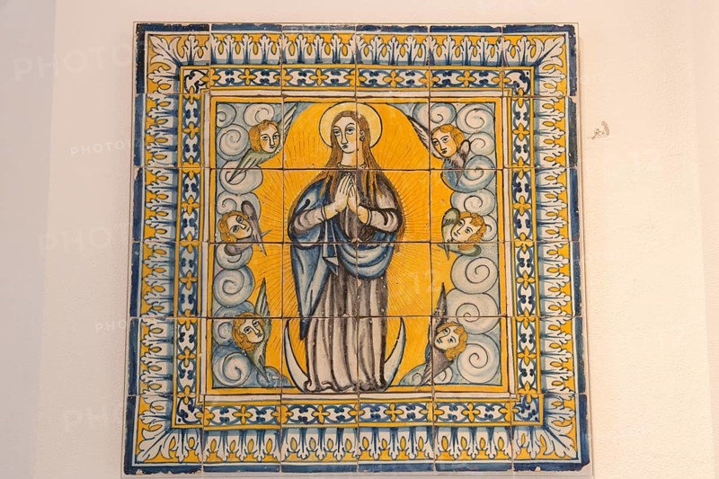 Tile paintings in the Tile Museum