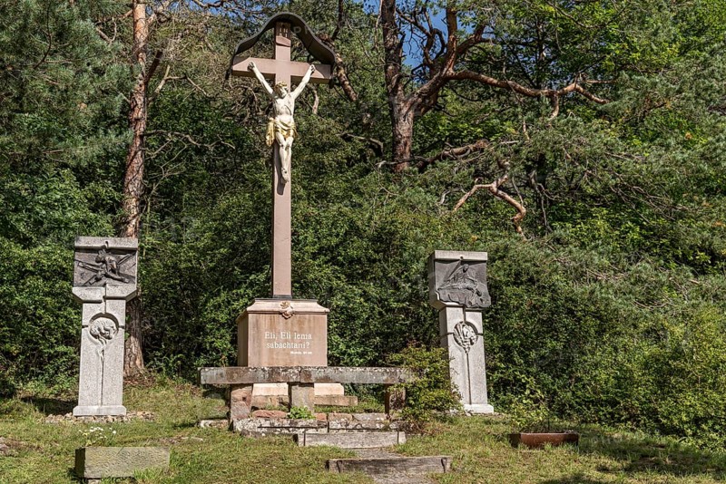 High cross at Strangelsberg