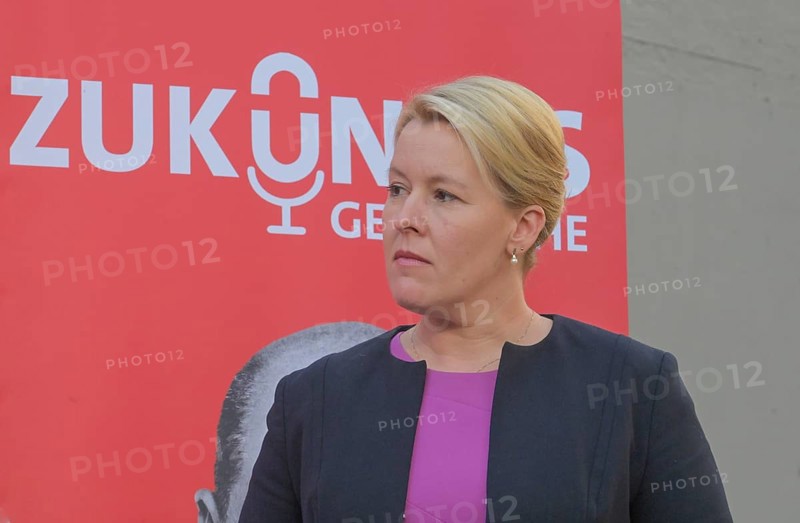 03. 09. 2021. Franziska Giffey. SPD election campaign event. Wirtshaus Zenner