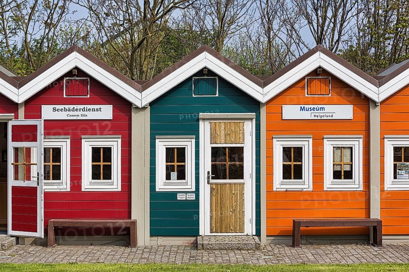 Colourful lobster stalls