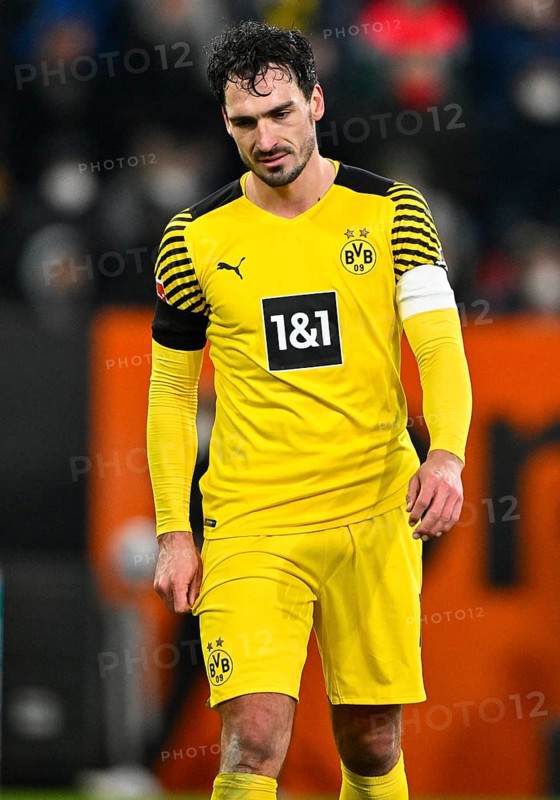 Disappointment for Mats Hummels Borussia Dortmund BVB