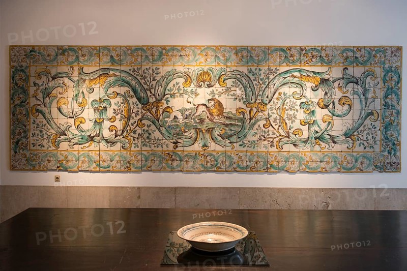 Tile paintings in the Tile Museum
