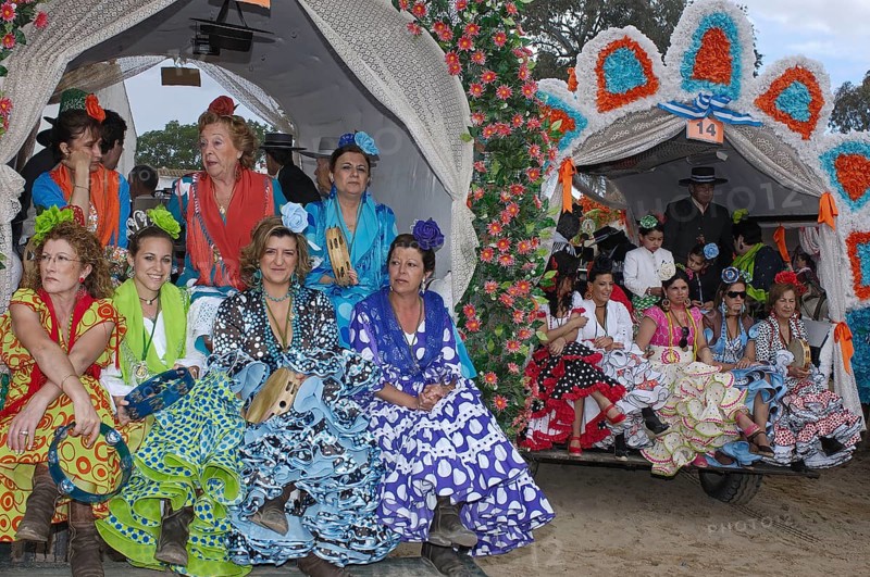 Romeria pilgrimage to El Rocio, 2009
