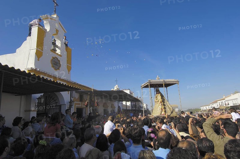 Pilgrims at El Rocio village, Spain, 2006