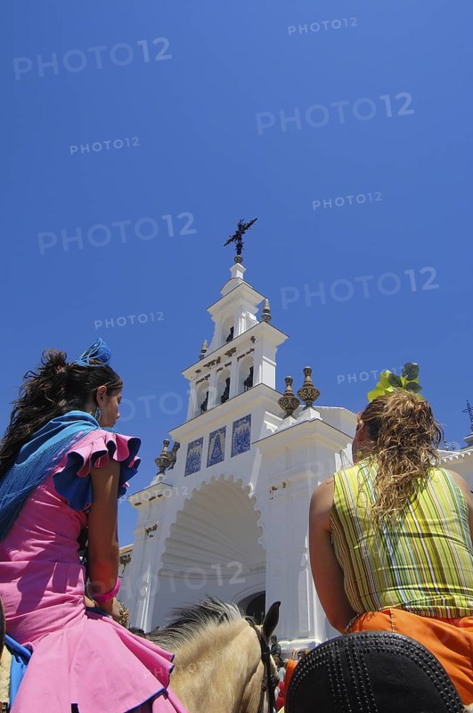 Pilgrims at El Rocio village, Spain, 2006