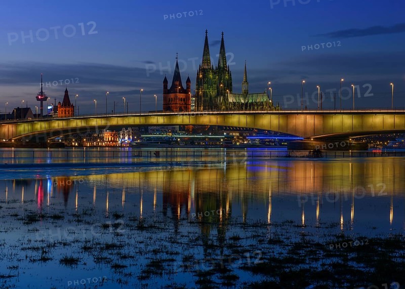 High water in Cologne