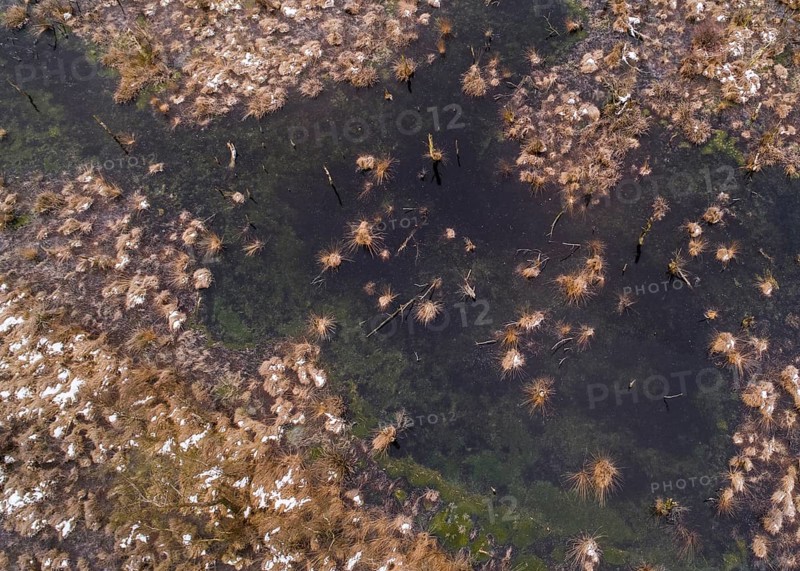 Aerial view of the Goldenstedt Moor