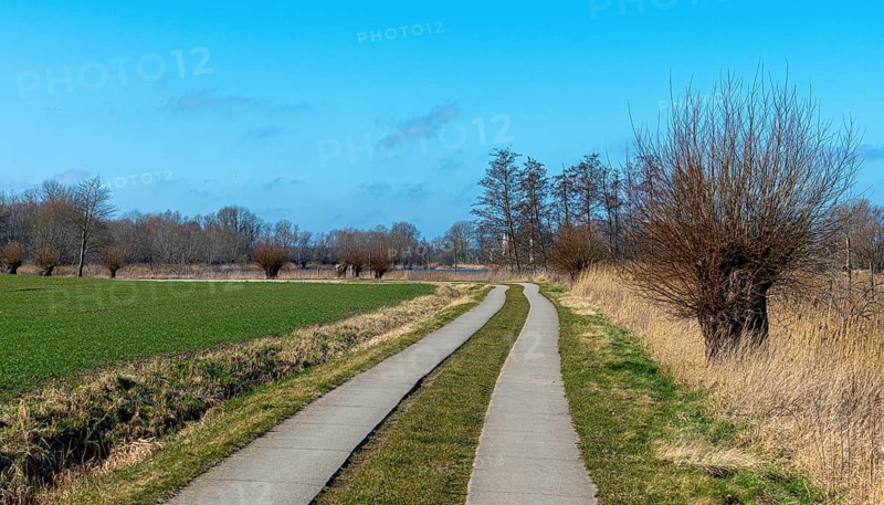 Concreted lanes