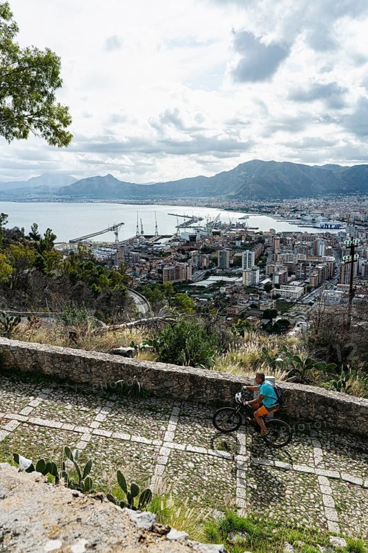 View from Monte Pellegrino to the Conca DOro
