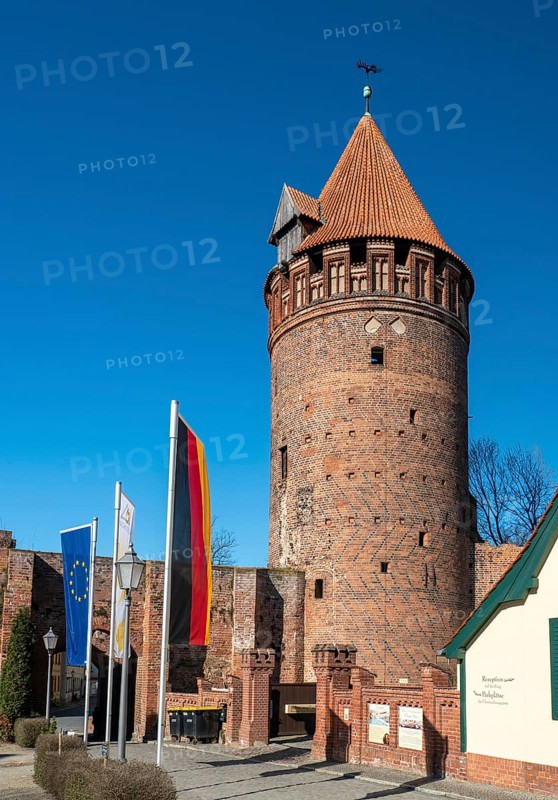 Prison tower on the castle grounds